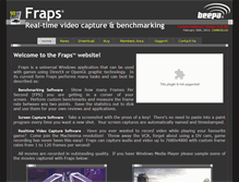 Tablet Screenshot of fraps.com